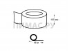 Алюминиевая клейкая лента (скотч) 100 мм х 48 м